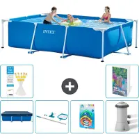 Intex Rechteckiger Frame Pool - 300x200x75 cm - 5-teilig S125