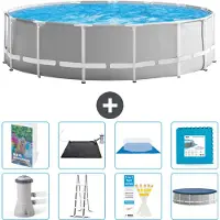 Intex Prism Frame Pool Rund - 457x122 cm - 7-teilig S621