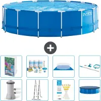 Intex Frame Pool Rund - 457x122 cm - 7-teilig S615
