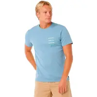 Rip Curl RipCurl Vaporcool Search 3 Stacks Tee faded denim (4737) XL