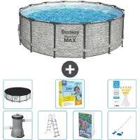 Bestway Steel Pro MAX Rund - 427x122 cm - 6-teilig S544