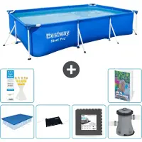 Bestway Steel Pro Rechteckig - 300x201x66 cm - 5-teilig S21