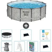 Bestway Steel Pro MAX Rund - 427x122 cm - 6-teilig S562