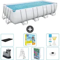 Bestway Power Steel Rechteckig - 549x274x122 cm - 6-teilig S526