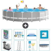 Intex Prism Frame Pool Rund - 549x122 cm - 7-teilig S536