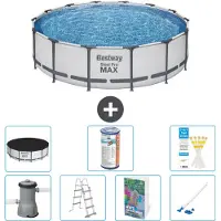 Bestway Steel Pro MAX Rund - 427x122 cm - 6-teilig S549