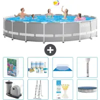 Intex Prism Frame Pool Rund - 610x132 cm - 7-teilig S574