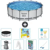 Bestway Steel Pro MAX Rund - 488x122 cm - 6-teilig S544