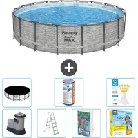 Bestway Steel Pro MAX Rund - 549x122 cm - 6-teilig S572