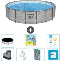 Bestway Steel Pro MAX Rund - 549x122 cm - 6-teilig S566