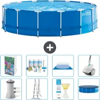 Intex Frame Pool Rund - 457x122 cm - 7-teilig S658