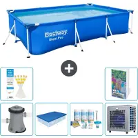 Bestway Steel Pro Rechteckig - 300x201x66 cm - 5-teilig S264