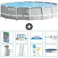 Intex Prism Frame Pool Rund - 457x107 cm - 7-teilig S615
