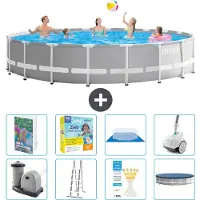 Intex Prism Frame Pool Rund - 610x132 cm - 7-teilig S544