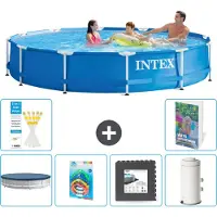 Intex Frame Pool Rund - 366x76 cm - 5-teilig S143