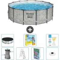 Bestway Steel Pro MAX Rund - 427x122 cm - 6-teilig S526