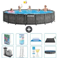 Intex Prism Frame Pool Rund - 549x122 cm - 7-teilig S619