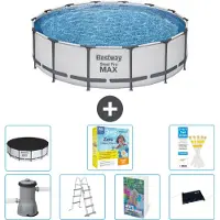 Bestway Steel Pro MAX Rund - 427x122 cm - 6-teilig S582