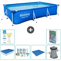 Bestway Steel Pro Rechteckig - 300x201x66 cm - 5-teilig S77