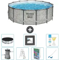 Bestway Steel Pro MAX Rund - 427x122 cm - 6-teilig S610