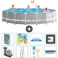 Intex Prism Frame Pool Rund - 610x132 cm - 7-teilig S607