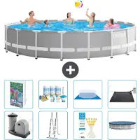 Intex Prism Frame Pool Rund - 610x132 cm - 7-teilig S632