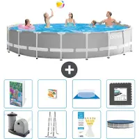 Intex Prism Frame Pool Rund - 549x122 cm - 7-teilig S525