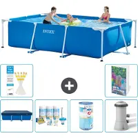Intex Rechteckiger Frame Pool - 300x200x75 cm - 5-teilig S34
