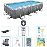 Bestway Power Steel Rechteckig - 549x274x122 cm - 6-teilig S572