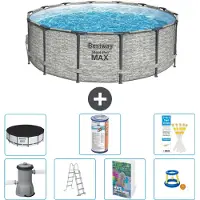 Bestway Steel Pro MAX Rund - 427x122 cm - 6-teilig S541