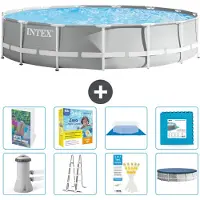 Intex Prism Frame Pool Rund - 457x107 cm - 7-teilig S566