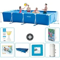 Intex Rechteckiger Frame Pool - 450x220x84 cm - 5-teilig S137