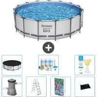 Bestway Steel Pro MAX Rund - 488x122 cm - 6-teilig S632