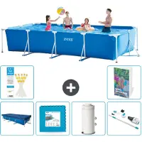 Intex Rechteckiger Frame Pool - 450x220x84 cm - 5-teilig S9