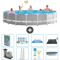 Intex Prism Frame Pool Rund - 549x122 cm - 7-teilig S632