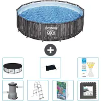 Bestway Steel Pro MAX Rund - 427x107 cm - 6-teilig S543