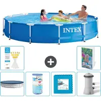Intex Frame Pool Rund - 366x76 cm - 5-teilig S146