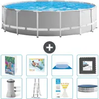 Intex Prism Frame Pool Rund - 457x122 cm - 7-teilig S533