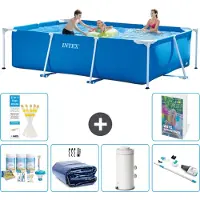 Intex Rechteckiger Frame Pool - 300x200x75 cm - 5-teilig S136