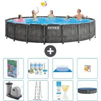 Intex Prism Frame Pool Rund - 549x122 cm - 7-teilig S548