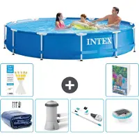 Intex Frame Pool Rund - 366x76 cm - 5-teilig S81