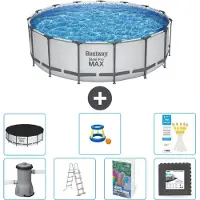 Bestway Steel Pro MAX Rund - 488x122 cm - 6-teilig S525