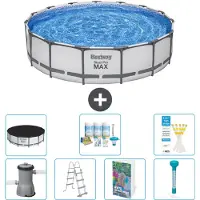 Bestway Steel Pro MAX Rund - 457x122 cm - 6-teilig S574