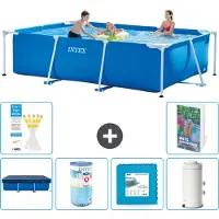 Intex Rechteckiger Frame Pool - 300x200x75 cm - 5-teilig S80