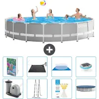 Intex Prism Frame Pool Rund - 549x122 cm - 7-teilig S598