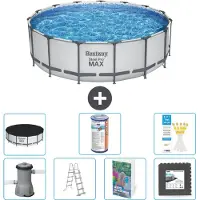 Bestway Steel Pro MAX Rund - 488x122 cm - 6-teilig S563