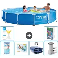 Intex Frame Pool Rund - 366x76 cm - 5-teilig S173