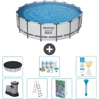 Bestway Steel Pro MAX Rund - 488x122 cm - 6-teilig S574