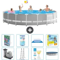 Intex Prism Frame Pool Rund - 549x122 cm - 7-teilig S572
