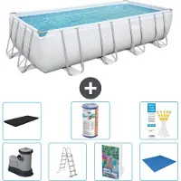 Bestway Power Steel Rechteckig - 549x274x122 cm - 6-teilig S594